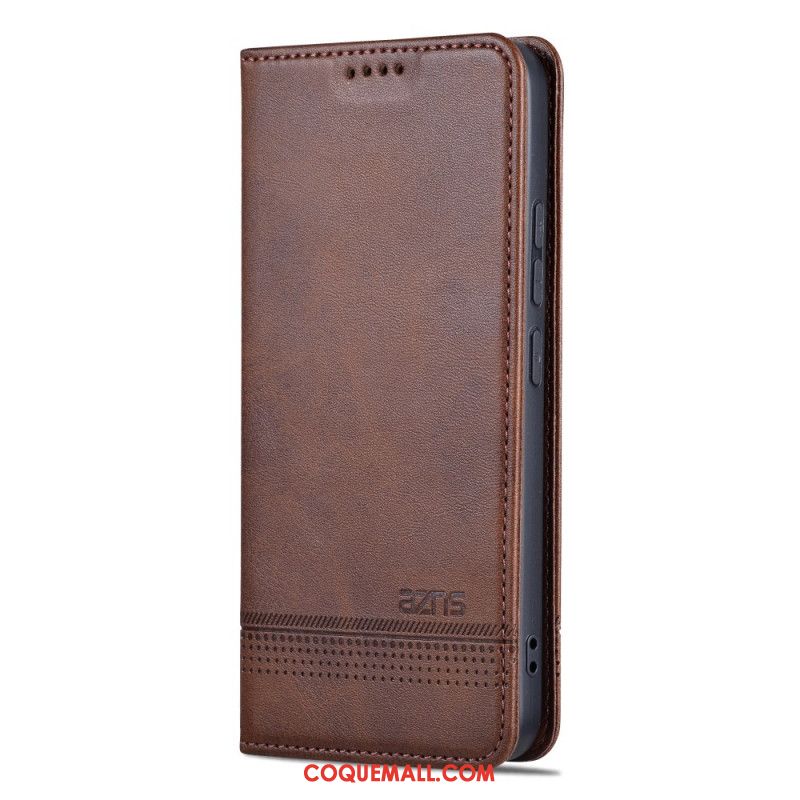 Flip Cover Xiaomi 14 Pro Simili Cuir AZNS