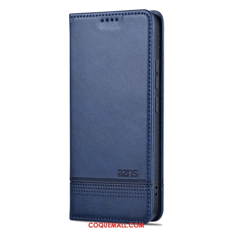 Flip Cover Xiaomi 14 Pro Simili Cuir AZNS