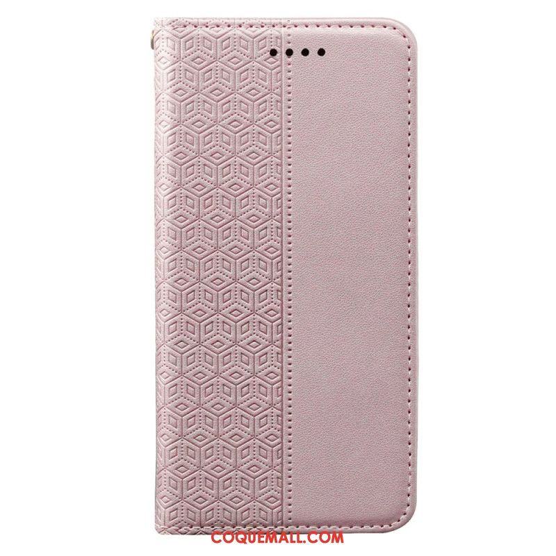 Flip Cover Xiaomi 14T Motif Quadrillé