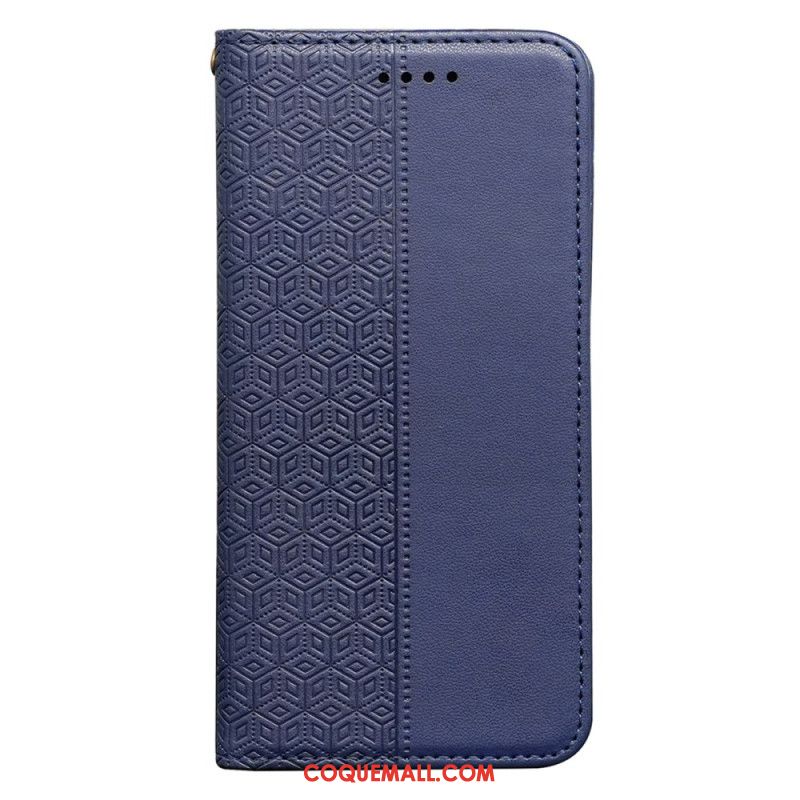 Flip Cover Xiaomi 14T Motif Quadrillé