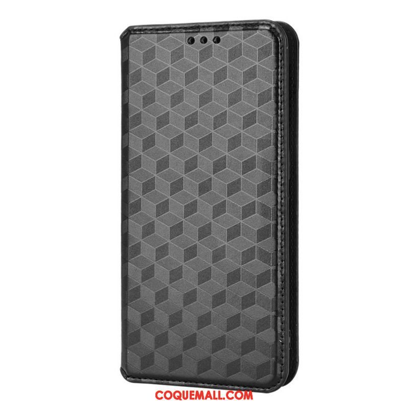 Flip Cover Xiaomi Redmi Note 11 / 11s Effet Cuir Diamant 3D