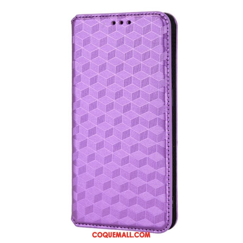 Flip Cover Xiaomi Redmi Note 11 / 11s Effet Cuir Diamant 3D