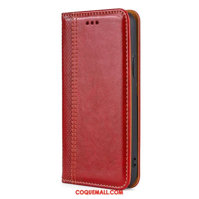 Flip Cover Xiaomi Redmi Note 11 Pro / Note 11 Pro 5G Effet Cuir Texturé