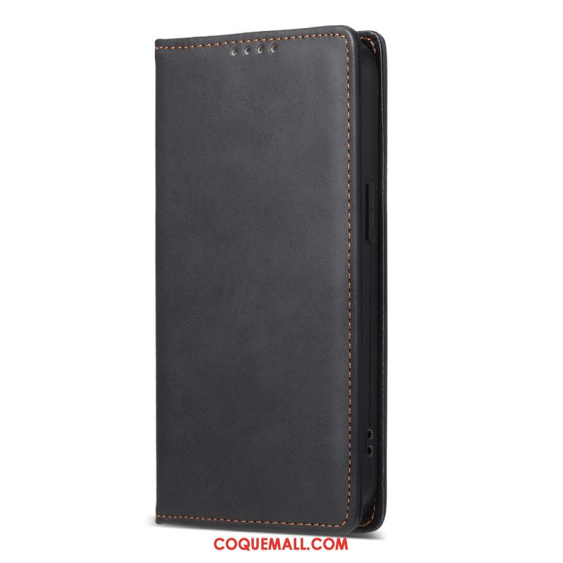 Flip Cover Xiaomi Redmi Note 13 4G Effet Cuir Classique