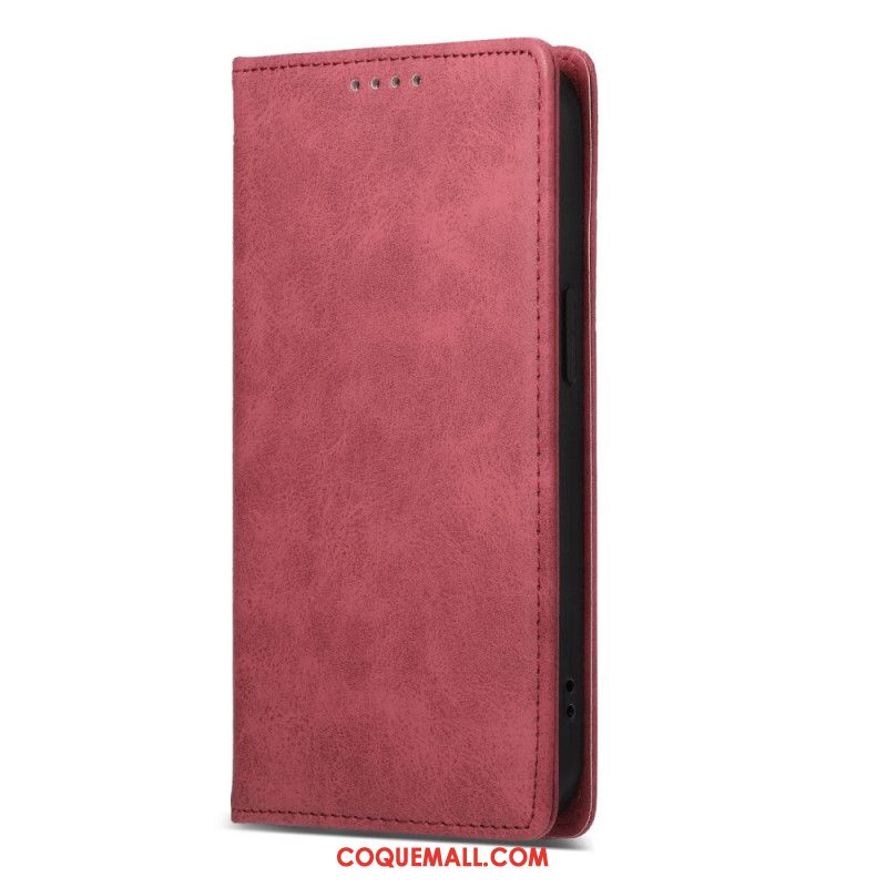 Flip Cover Xiaomi Redmi Note 13 4G Effet Cuir Classique