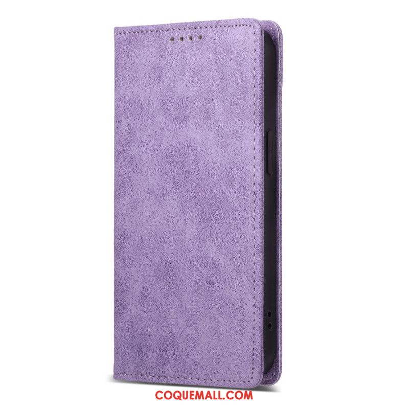 Flip Cover Xiaomi Redmi Note 13 4G Effet Cuir Classique