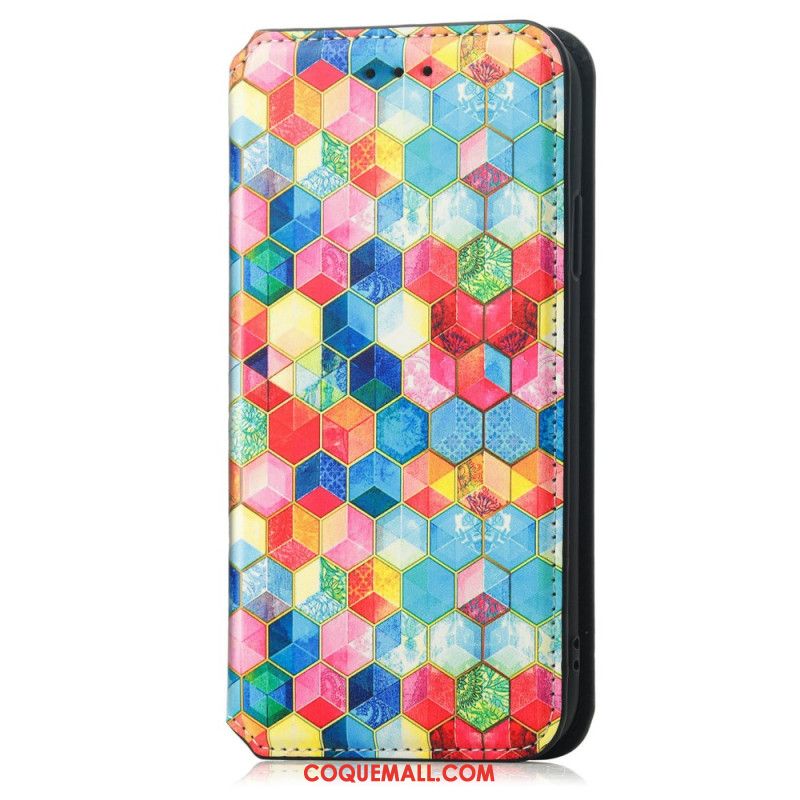 Flip Cover Xiaomi Redmi Note 13 4G Portefeuille avec Blocage RFID CASENEO