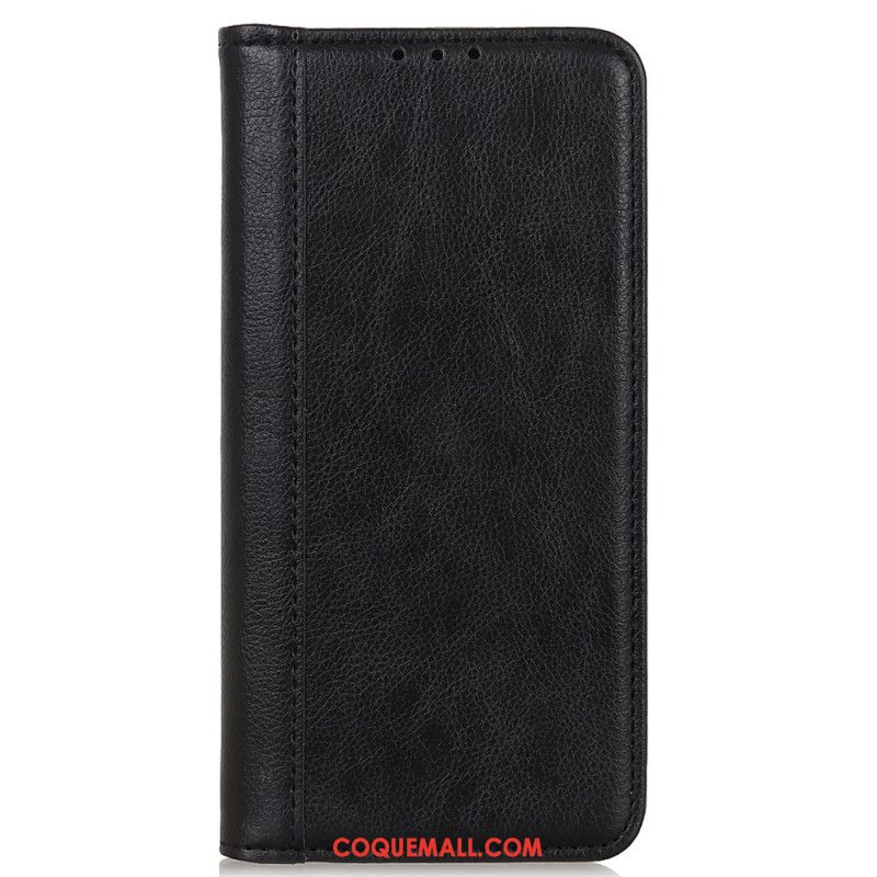 Flip Cover Xiaomi Redmi Note 13 Pro 4G / Poco M6 Pro 4G Cuir Fendu