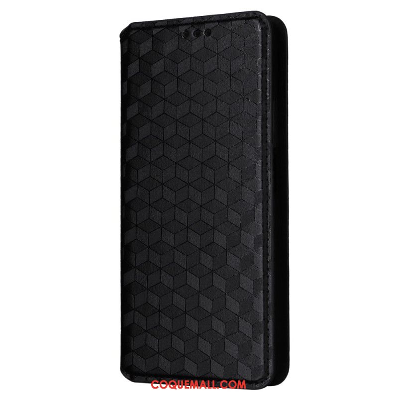 Flip Cover Xiaomi Redmi Note 13 Pro 4G / Poco M6 Pro 4G Motif Losange