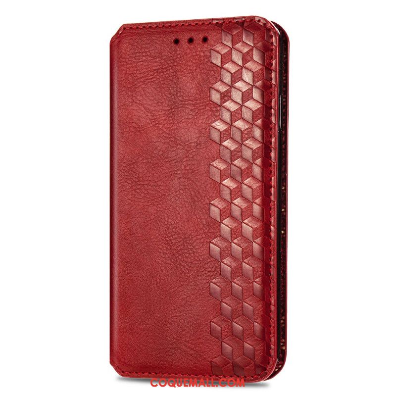 Flip Cover Xiaomi Redmi Note 13 Pro 5G / Poco X6 5G Vintage Losanges 3D