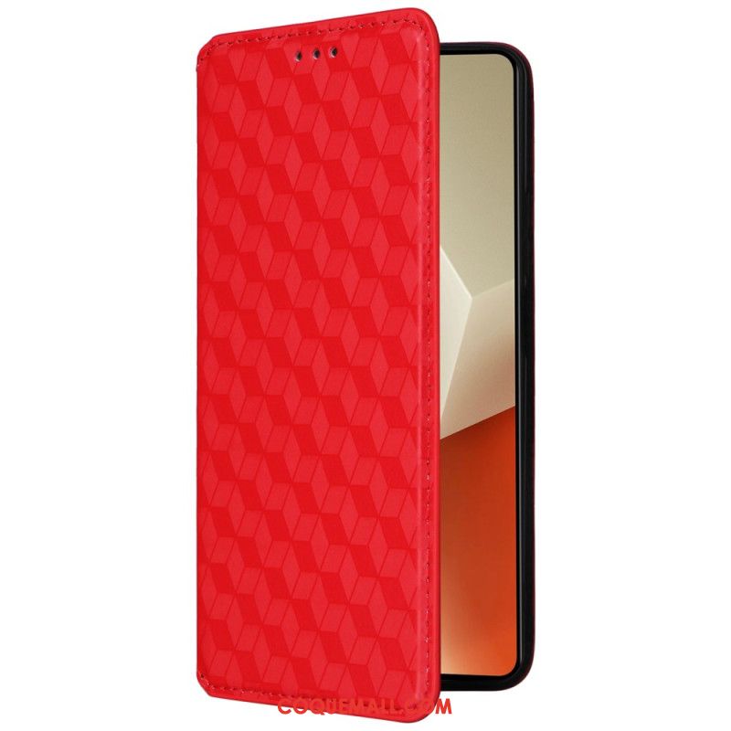 Flip Cover Xiaomi Redmi Note 13 Pro 5G / Poco X6 Cubes 3D