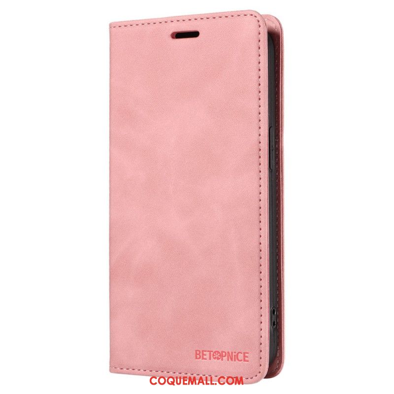 Flip Cover Xiaomi Redmi Note 13 Pro Plus 5G avec Blocage RFID BETOPNICE