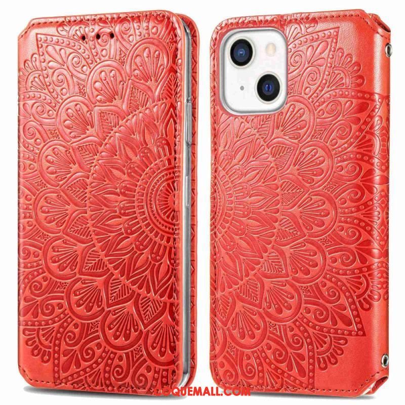 Flip Cover iPhone 14 Plus Mandala