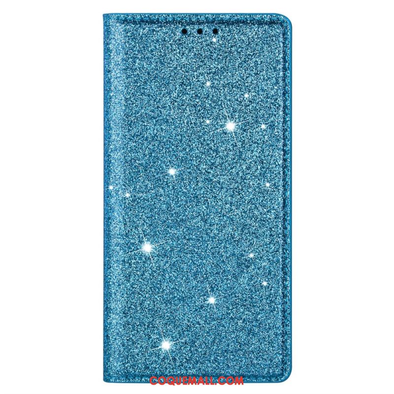 Flip Cover iPhone 16 Pro Paillettes