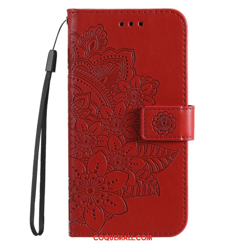 Housse Huawei Nova 12S Décor Mandala à Lanière