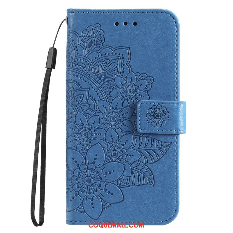 Housse Huawei Nova 12S Décor Mandala à Lanière