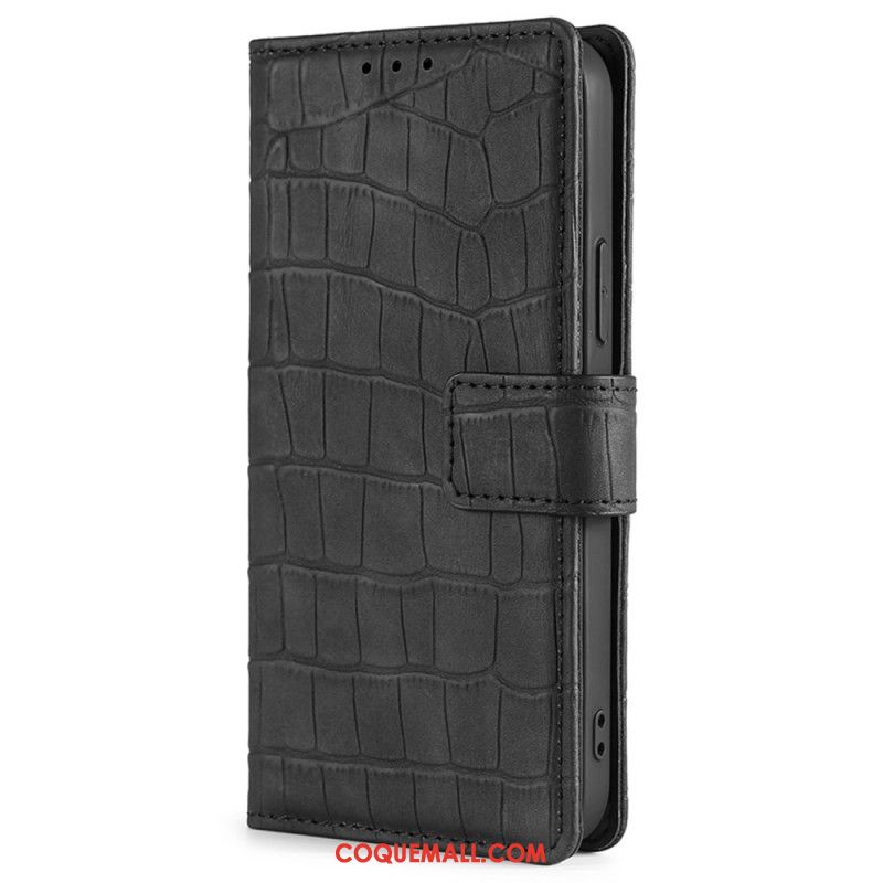 Housse Huawei Pura 70 Style Crocodile