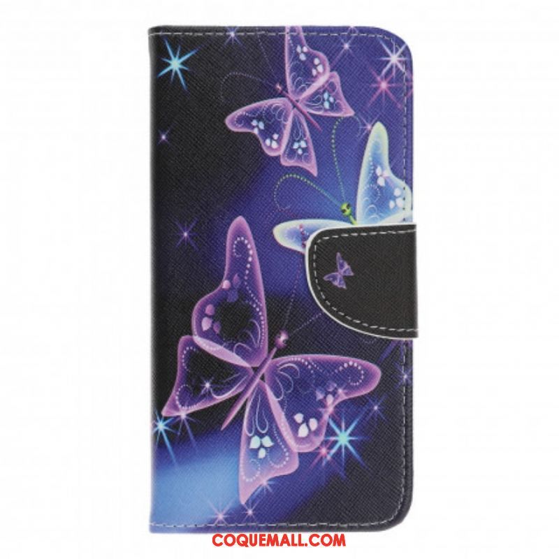 Housse Motorola Edge 20 Lite Butterflies