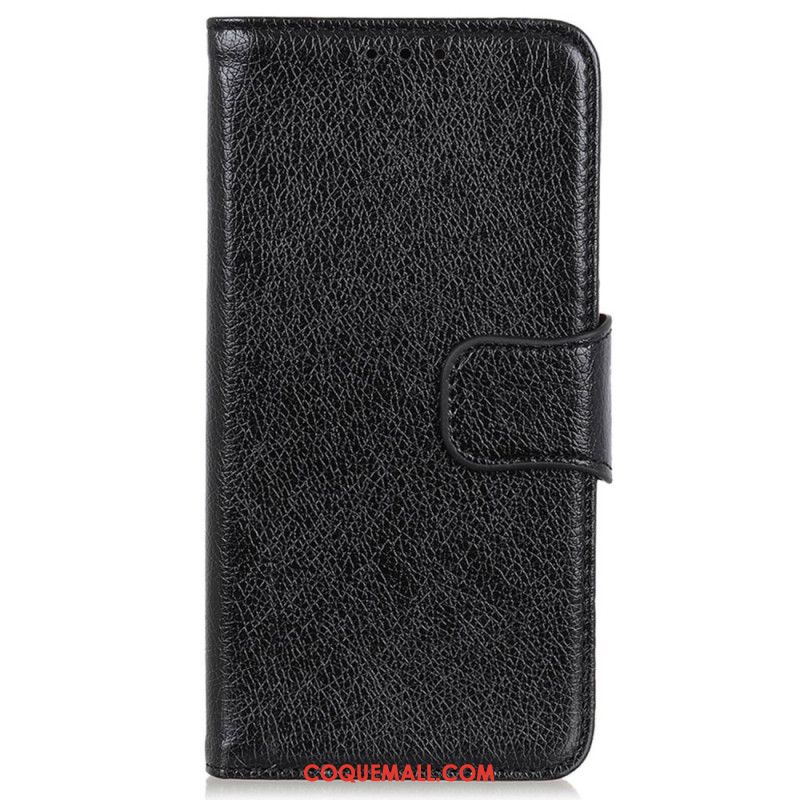 Housse OnePlus 12 5G Cuir Fendu Nappa