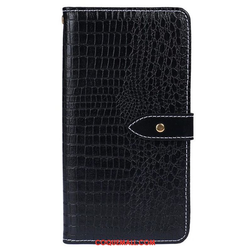 Housse OnePlus 12 5G Texture Crocodile IDEWEI