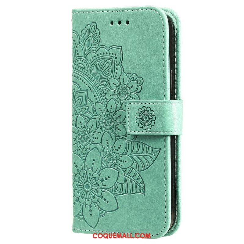 Housse OnePlus 12R 5G Mandala à Lanière