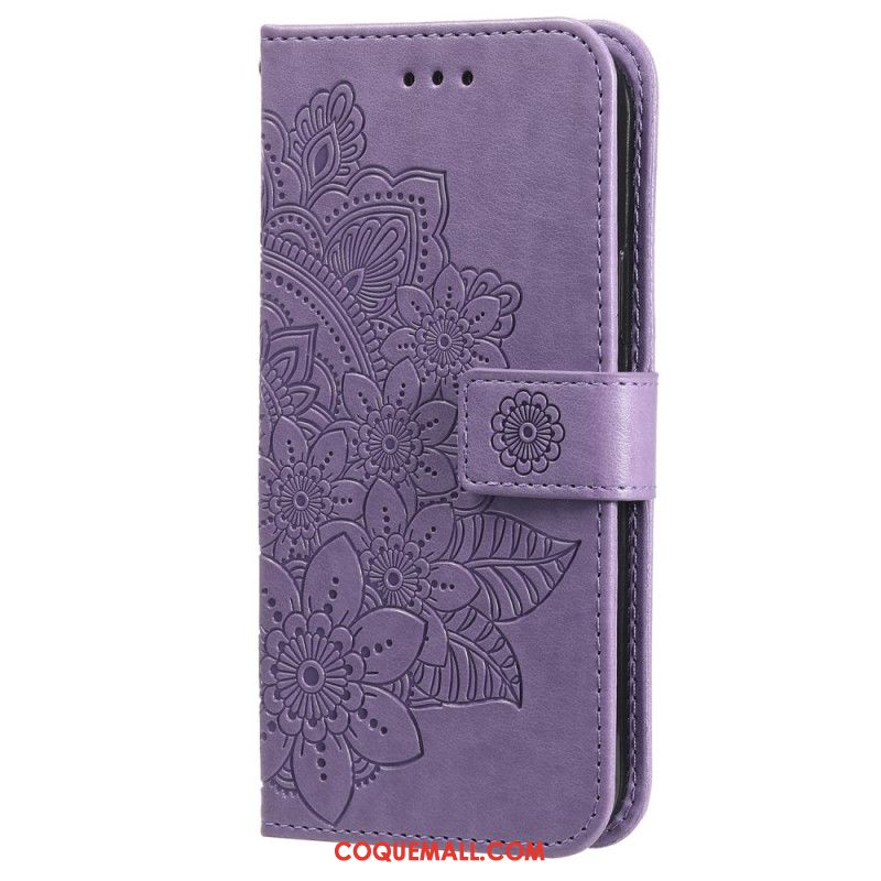 Housse OnePlus 12R 5G Mandala à Lanière