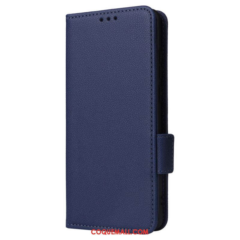 Housse OnePlus 12R 5G Style Cuir à Lanière