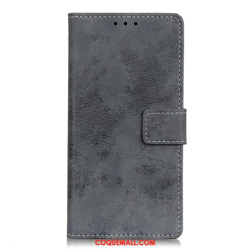 Housse OnePlus Nord 2 5G Simili Cuir Vintage