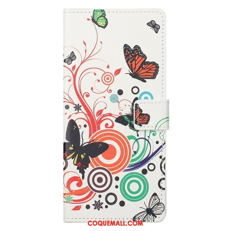 Housse OnePlus Nord CE 5G Butterflies