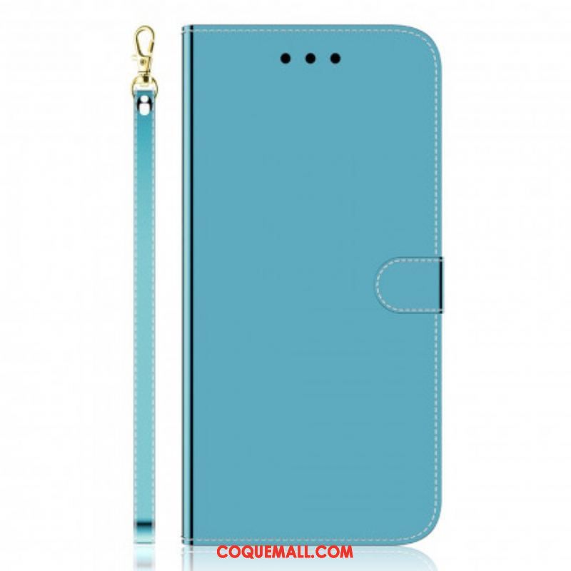 Housse OnePlus Nord CE 5G Simili Cuir Couverture MIroir