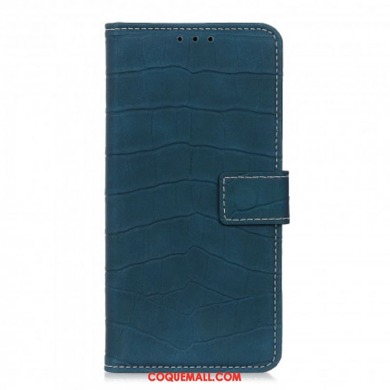 Housse OnePlus Nord CE 5G Style Peau de Crocodile Vintage