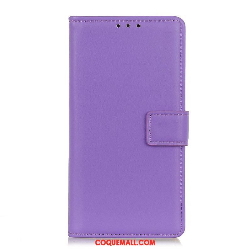 Housse Oppo A16 / A16s Simili Cuir Simple