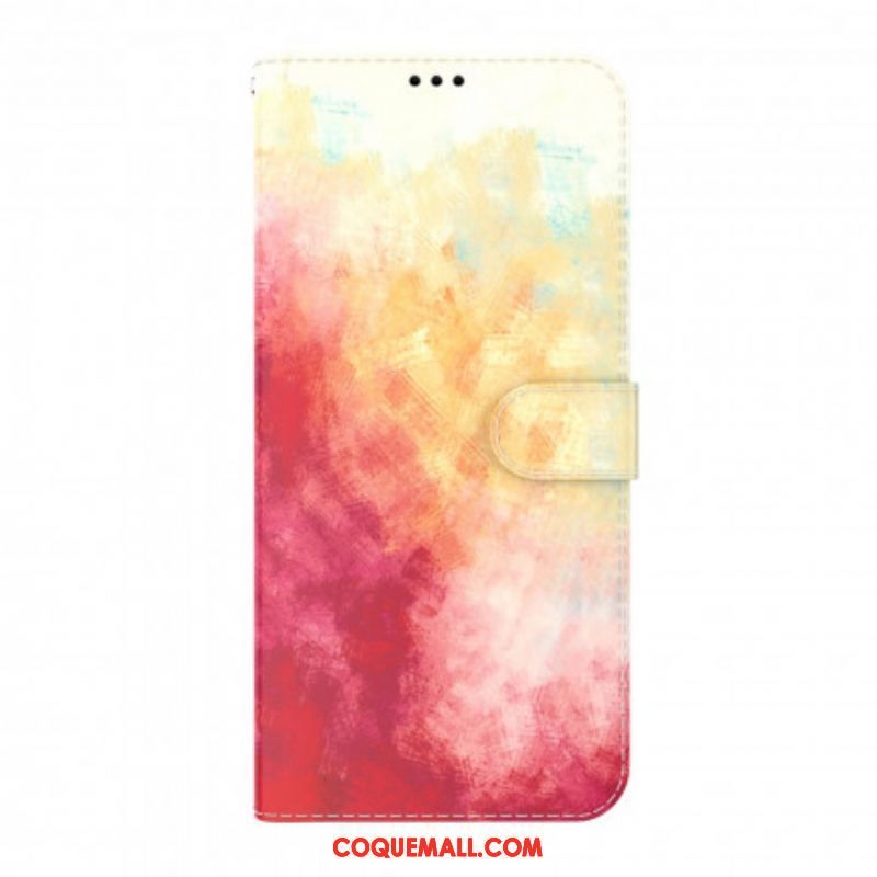 Housse Oppo A54 5G / A74 5G Aquarelle