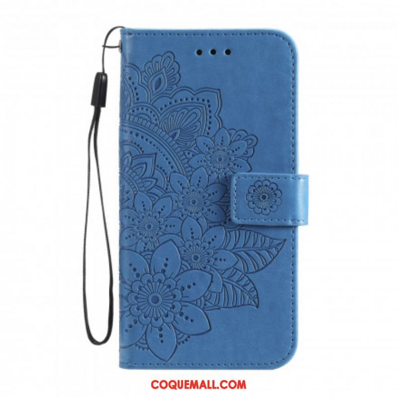 Housse Oppo A94 5G Mandala en Fleurs