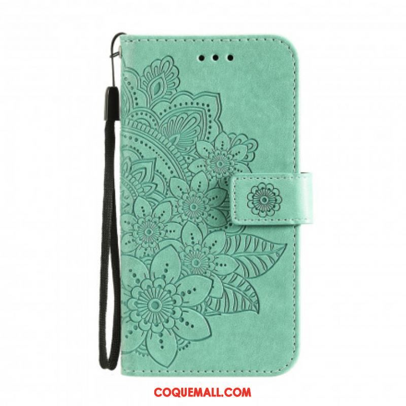 Housse Oppo A94 5G Mandala en Fleurs