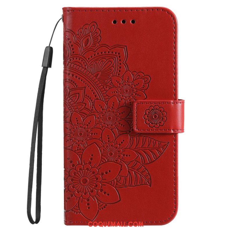 Housse Oppo A98 5G Impression Mandala à Lanière