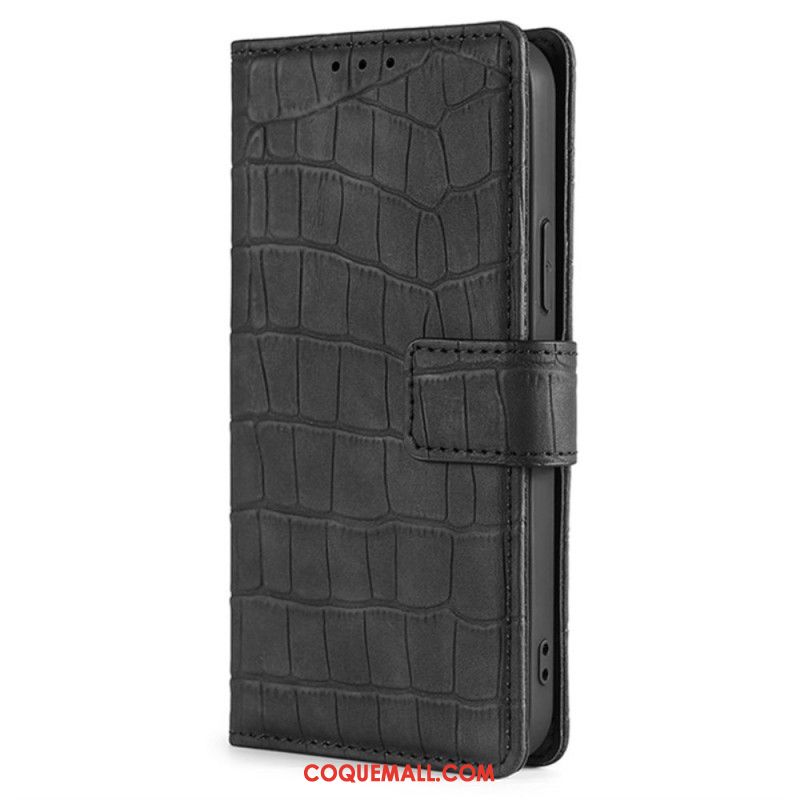 Housse Oppo Reno 11F 5G Texture Crocodile