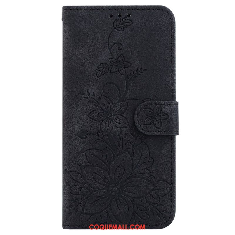 Housse Oppo Reno 12 5G Fleurs de Lys