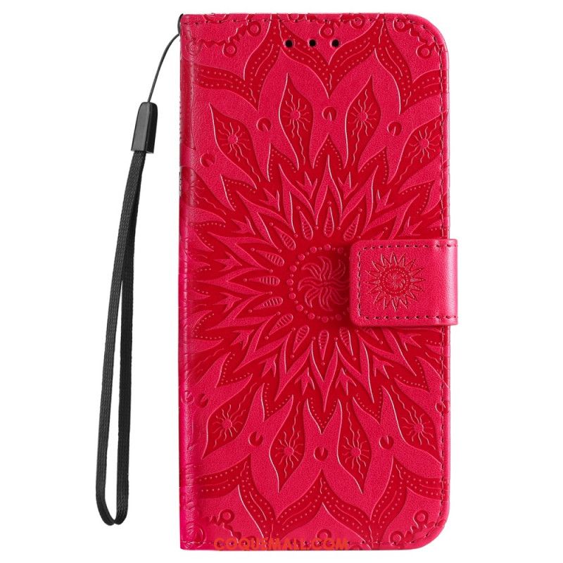 Housse Oppo Reno 12 5G Mandala à Lanière