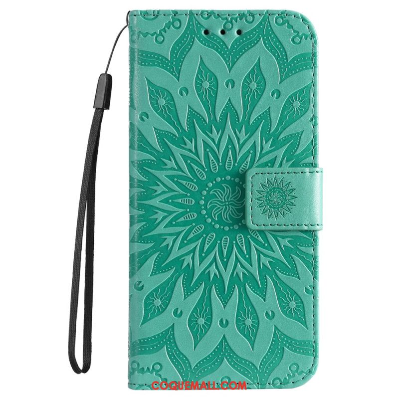 Housse Oppo Reno 12 5G Mandala à Lanière