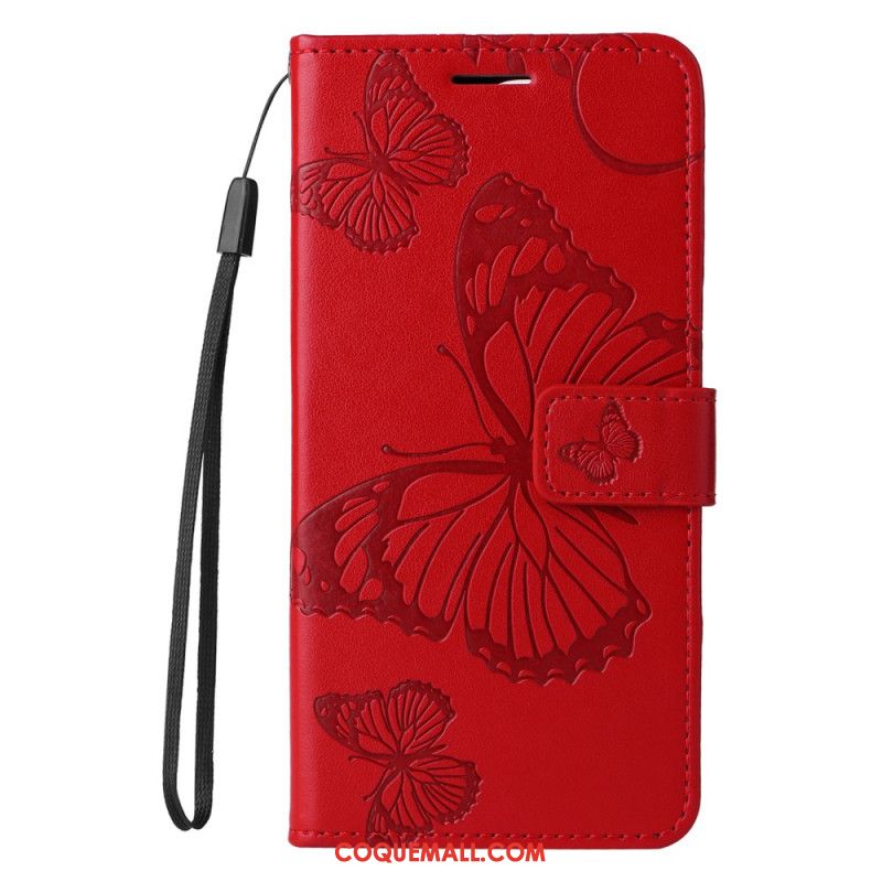 Housse Oppo Reno 12 5G Papillons Géants