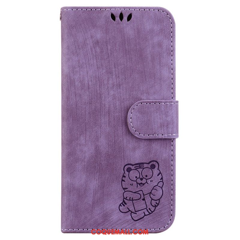 Housse Oppo Reno 12F 5G Motif Tigre