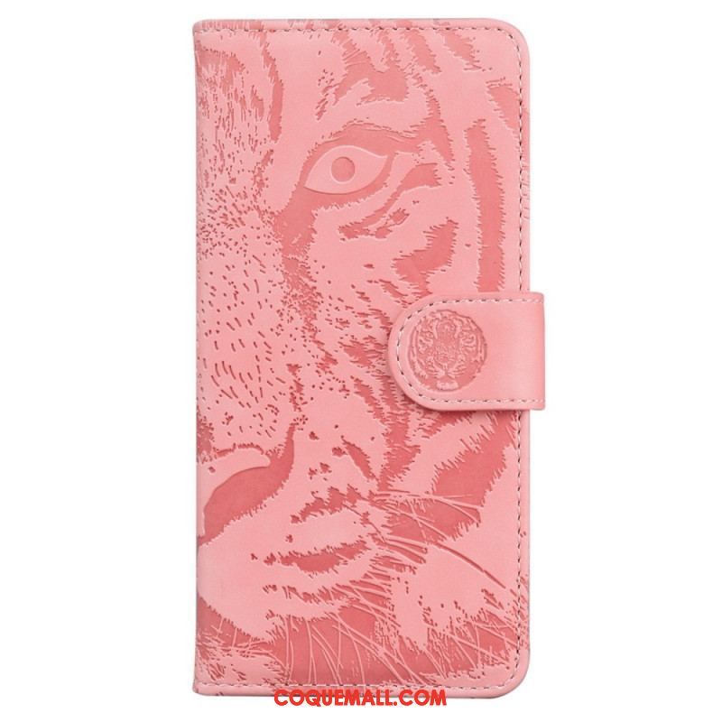 Housse Oppo Reno 8 Empreinte de Tigre