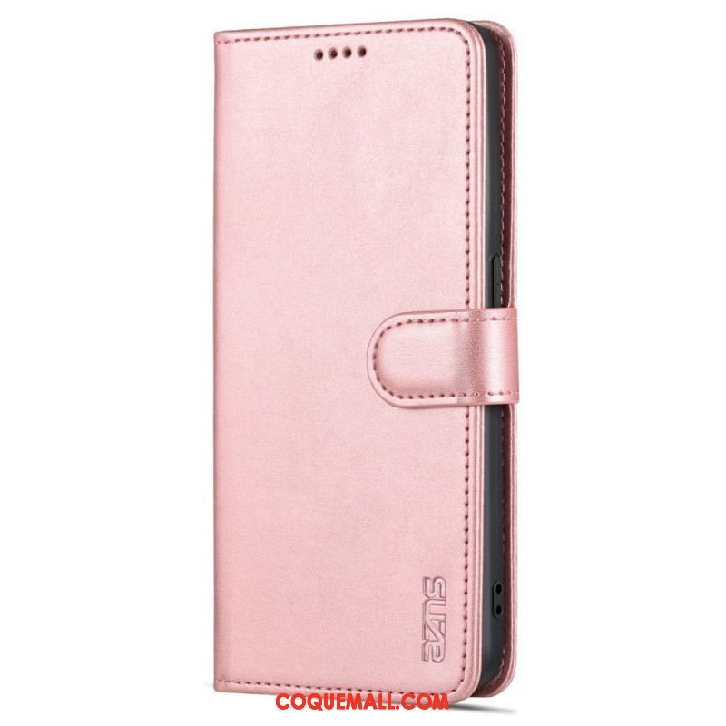 Housse Oppo Reno 8 Pro Style Cuir AZNS