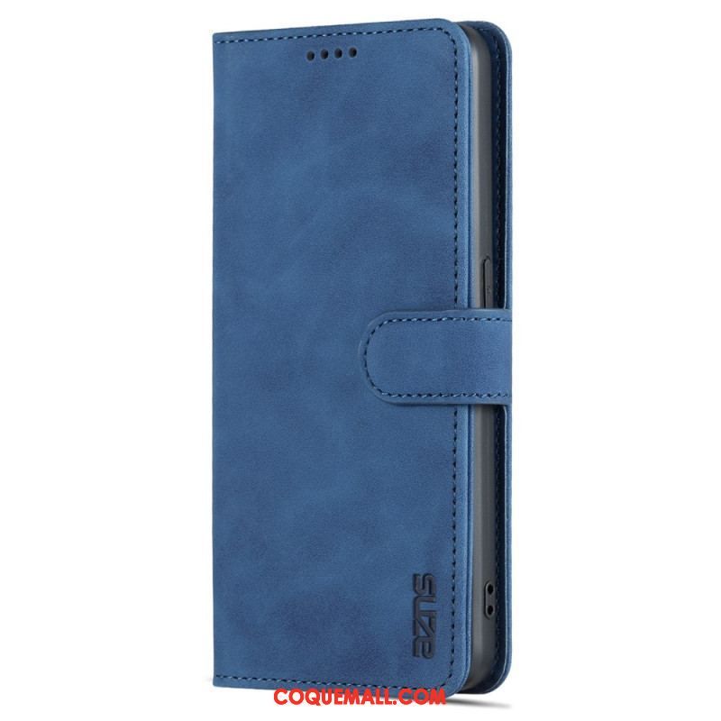 Housse Oppo Reno 8 Pro Style Cuir AZNS