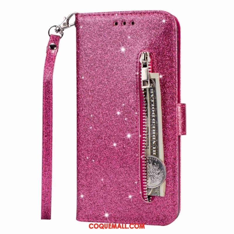 Housse Samsung Galaxy A14 5G / A14 Style Paillettes à Paillettes