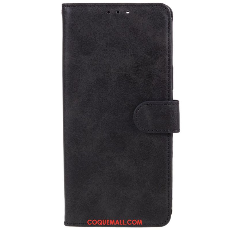 Housse Samsung Galaxy A15 5G Style Cuir Mat à Lanière