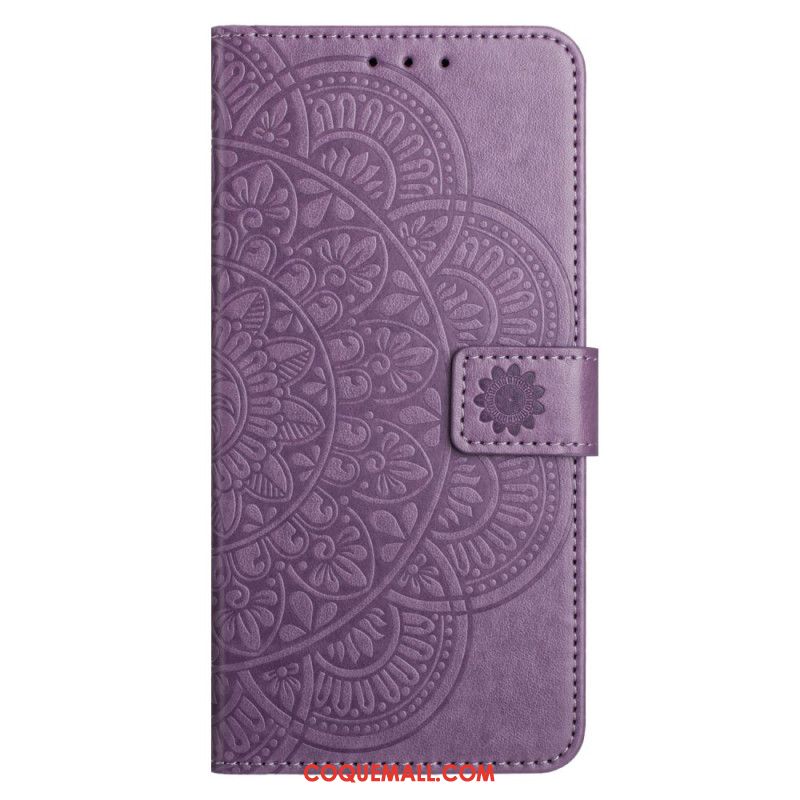 Housse Samsung Galaxy A16 4G / 5G Design Mandala avec Lanière