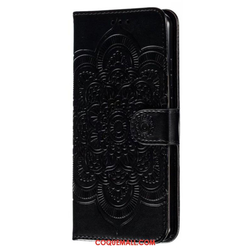 Housse Samsung Galaxy A16 4G / 5G Motif Mandala à Lanière