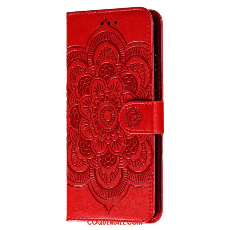 Housse Samsung Galaxy A16 4G / 5G Motif Mandala à Lanière